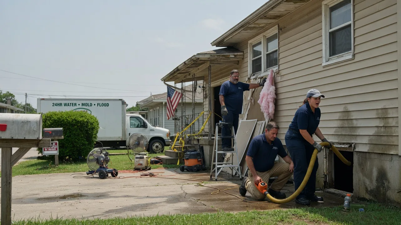 Water Damage Repair in Pheba, MS near me